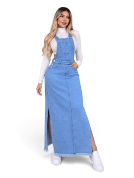 FBN-J20945 Braga Denim Con Aberturas Laterales